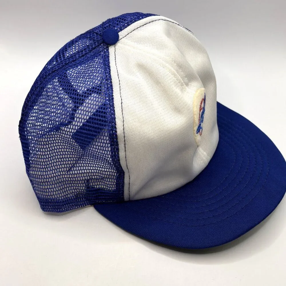 Vintage 1980s Toronto Blue Jays MLB SnapBack Hat Cap Annco Made In USA - Large